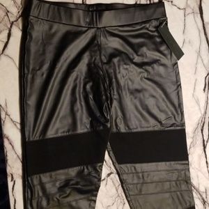NWT leather leggings